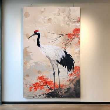 Traditional Japanese Bird Painting